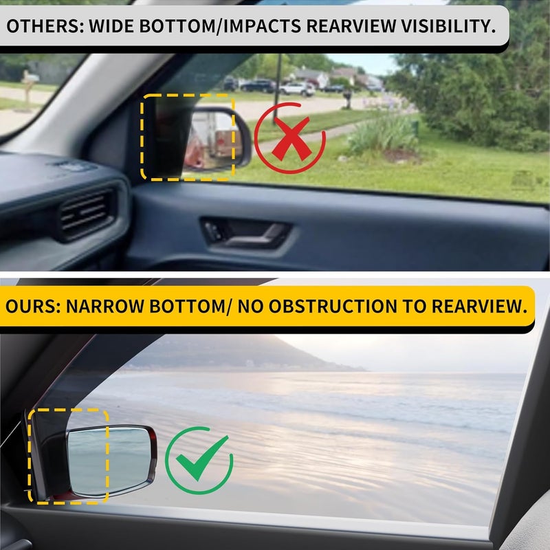 Maxzina Visor Rain Guards Compatible with 2025 Honda Passport (Not for 2026) Front and Rear in-Channel Window Visors Wind Deflectors Weather Shield for 2025 Passport 4PCS Accessories - Image 2